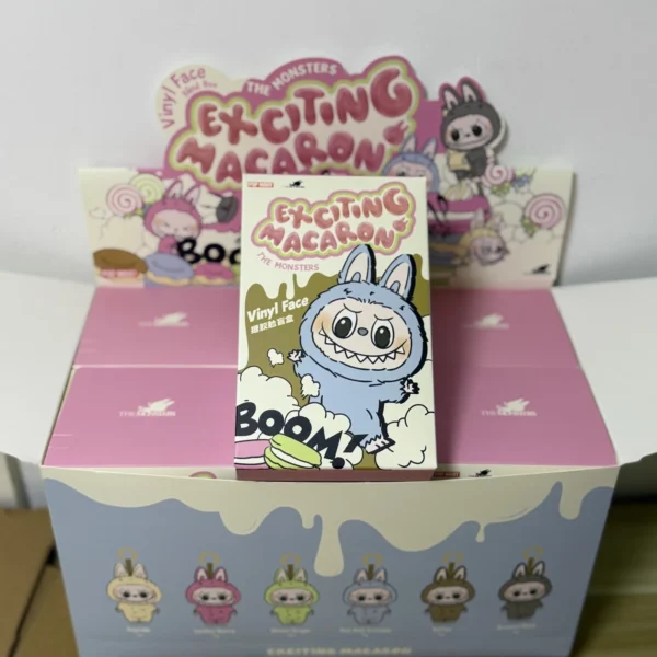NEW Authentic Labubu Monsters Exciting Macaron vinly Blind Box - Image 2