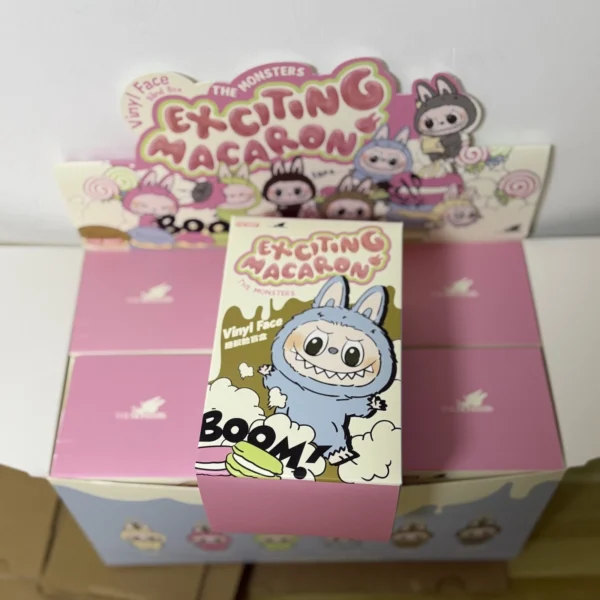 NEW Authentic Labubu Monsters Exciting Macaron vinly Blind Box - Image 3